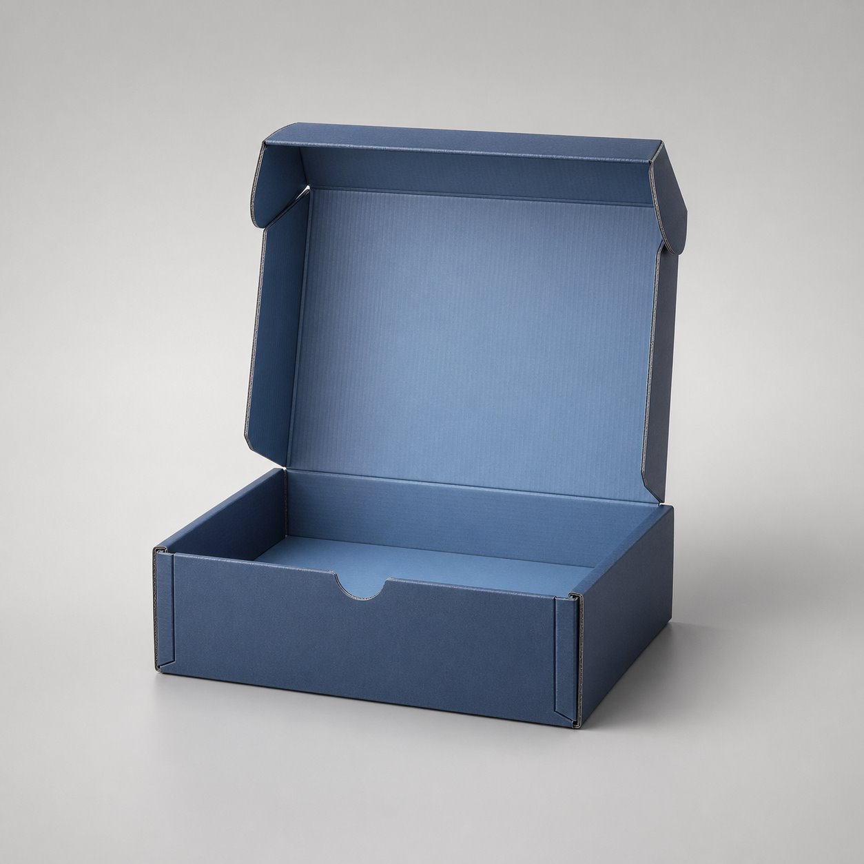 BlueSecure Mailer Box packaging feature image showing Solid Confidence: Reinforced Corner Protection