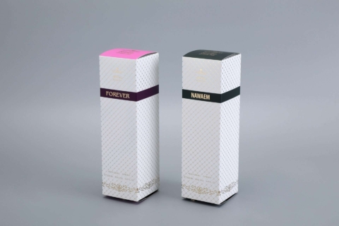 Foil stamping perfume box