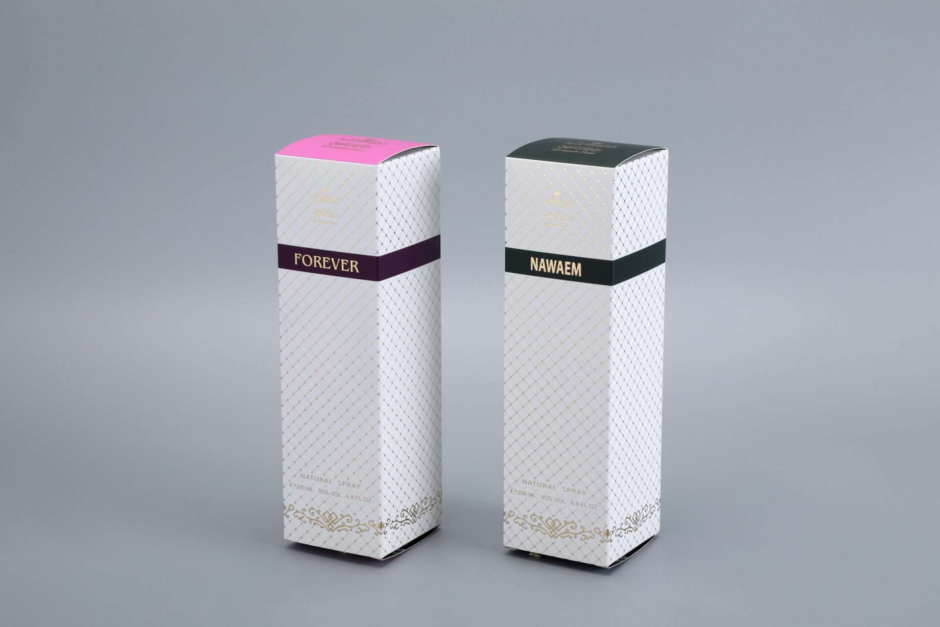 Foil stamping perfume box