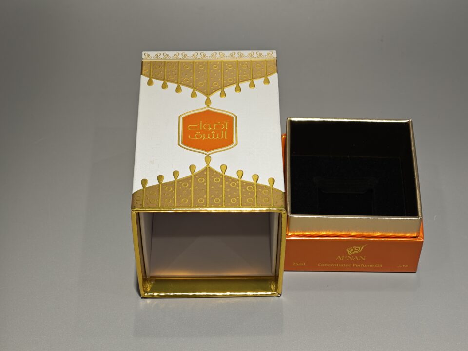 handmade UV printing perfume box